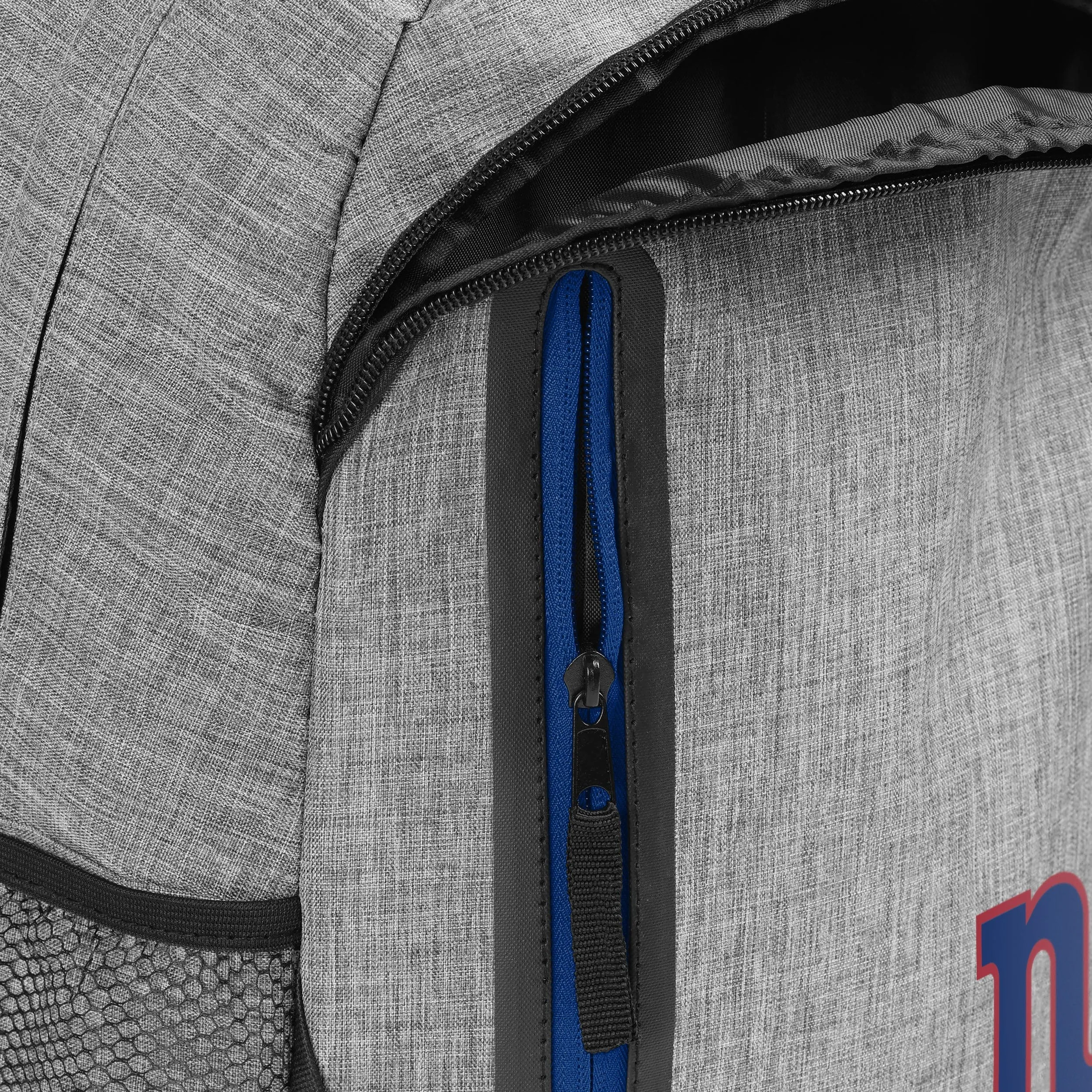New York Giants Heather Grey Bold Color Backpack