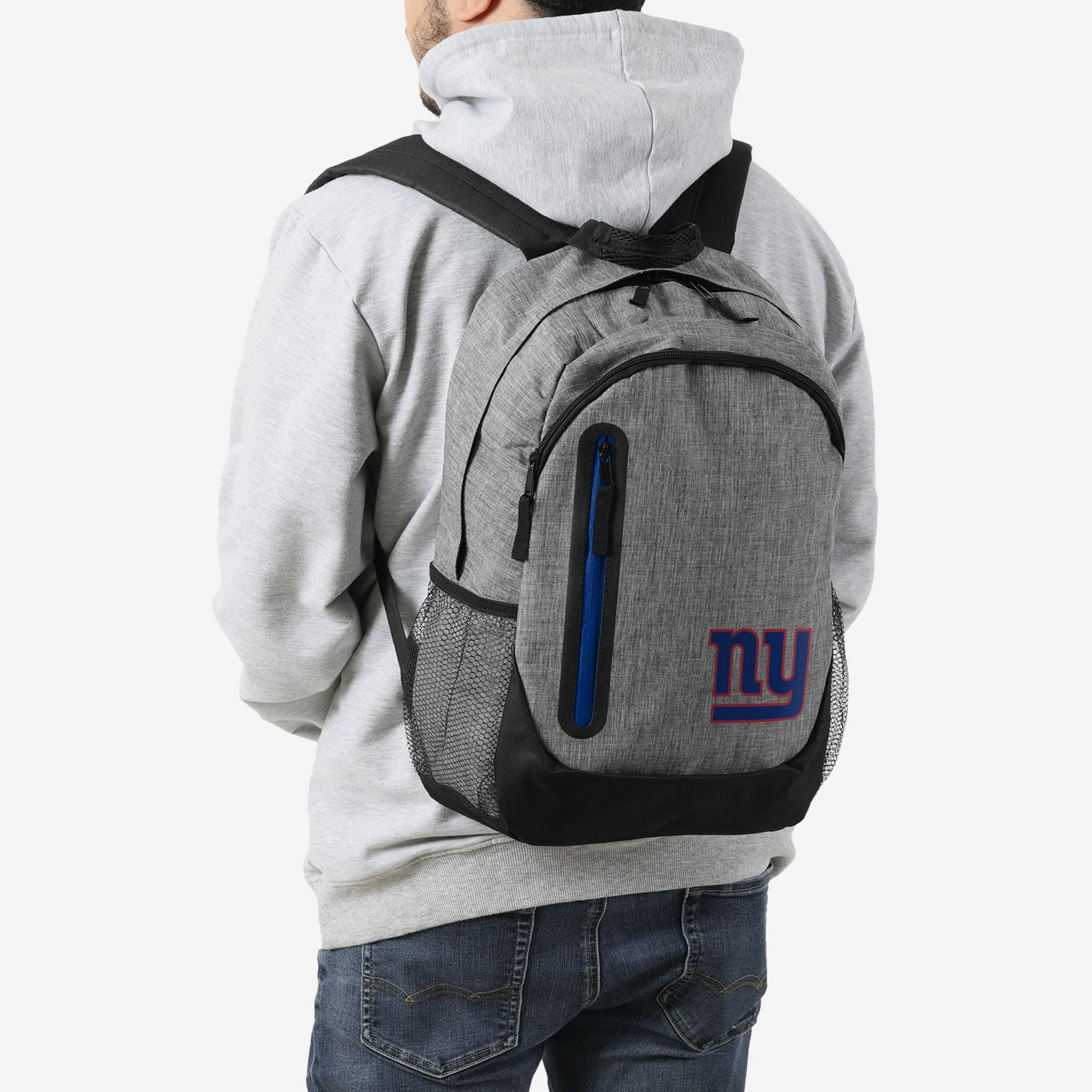 New York Giants Heather Grey Bold Color Backpack