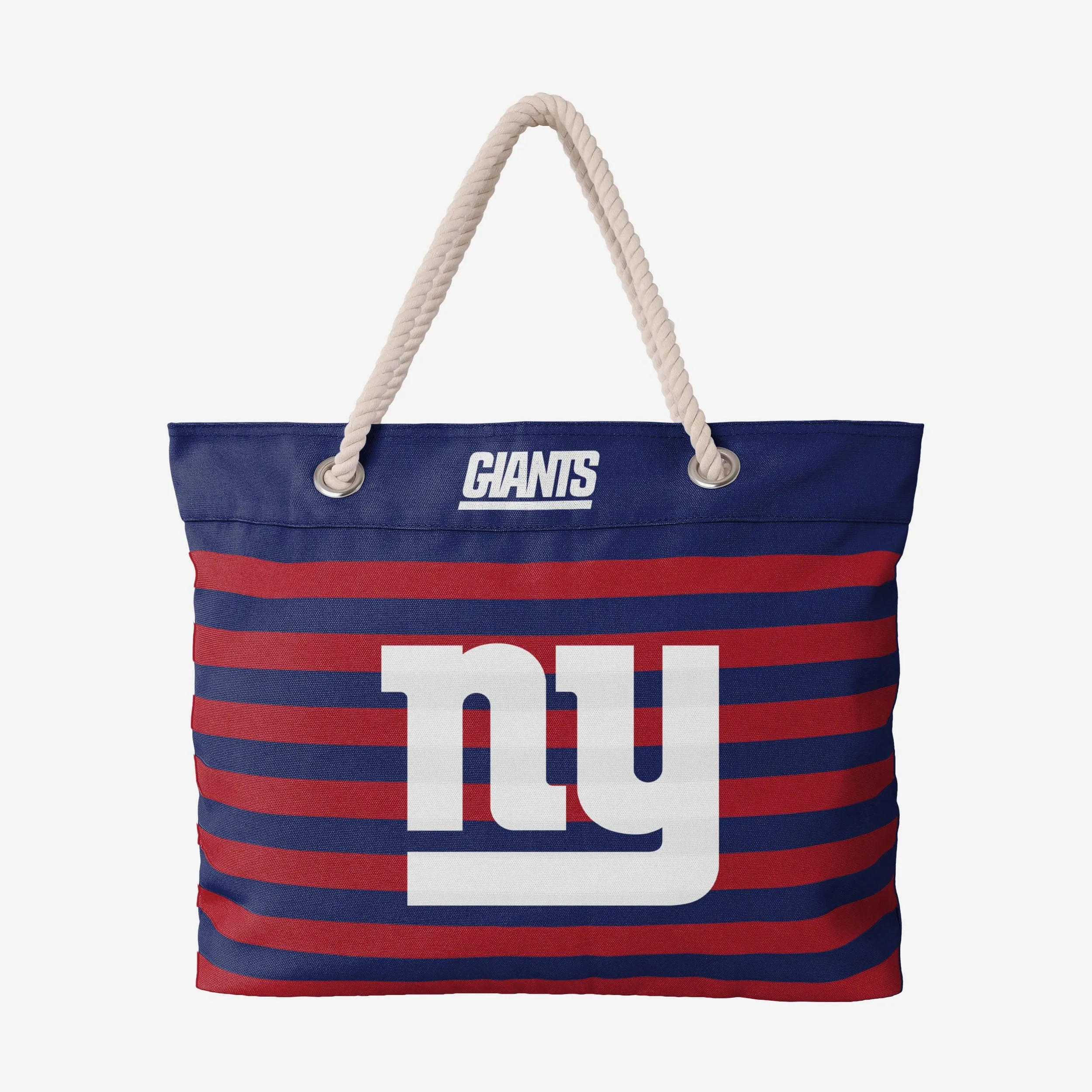 New York Giants Nautical Stripe Tote Bag