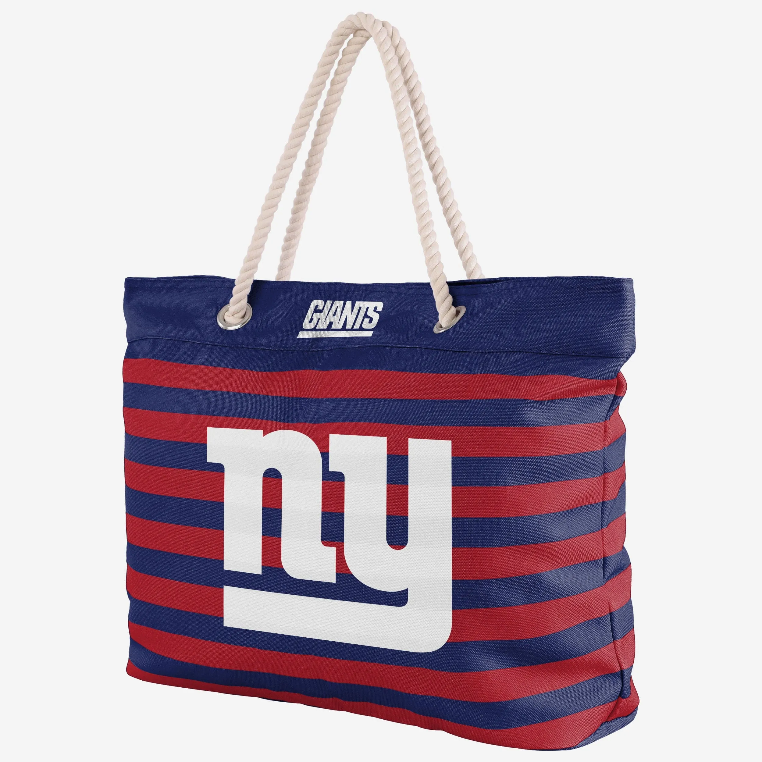 New York Giants Nautical Stripe Tote Bag