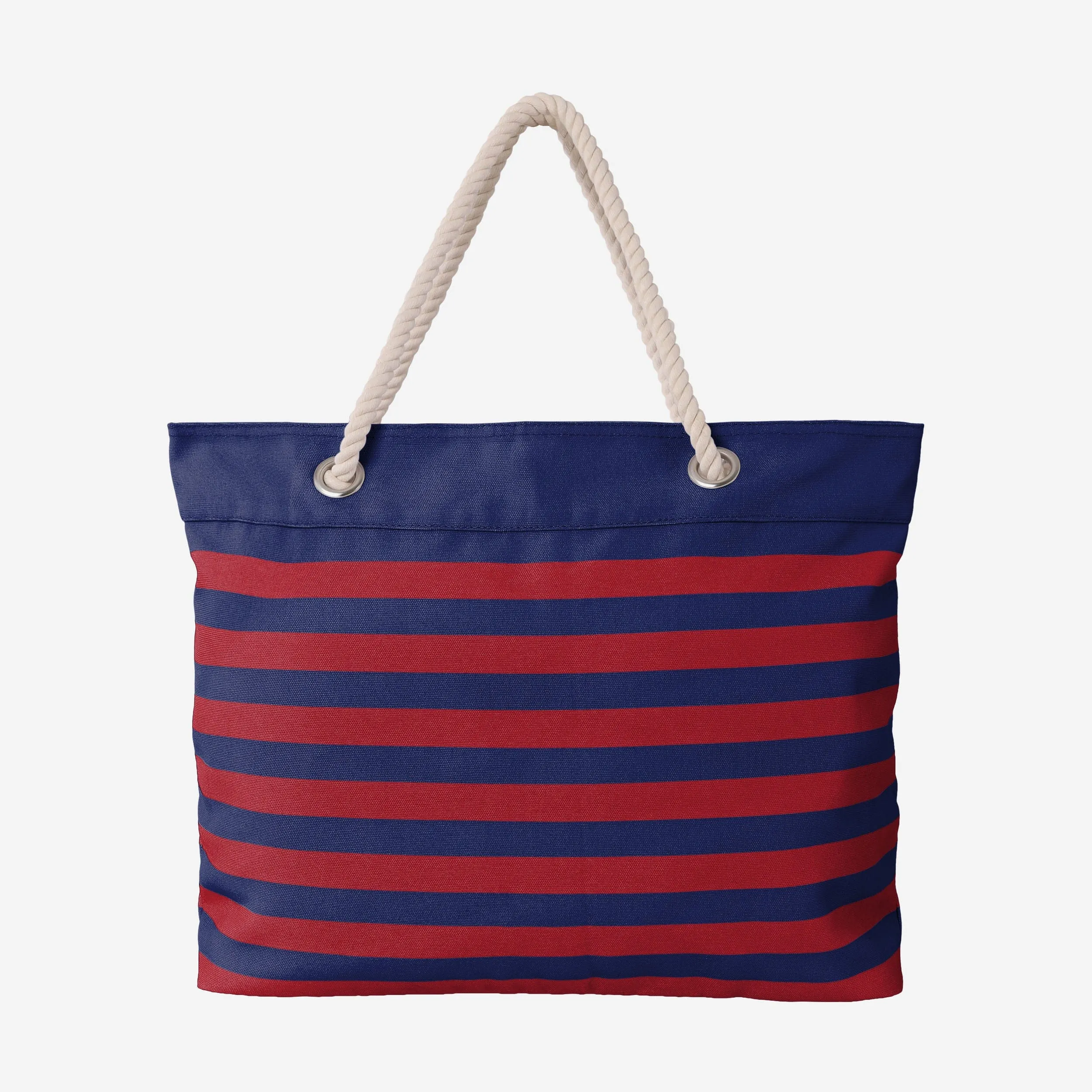 New York Giants Nautical Stripe Tote Bag