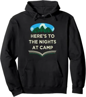 Nights at Camp Camping Forest Camper Jungle Vacation Holiday Pullover Hoodie