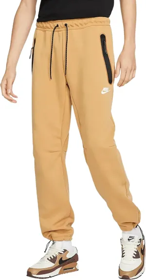 Nike Sportswear Tech Fleece Men's Pants (as1, Alpha, l, Regular, Regular, Elemental Gold/Sail, Regular)