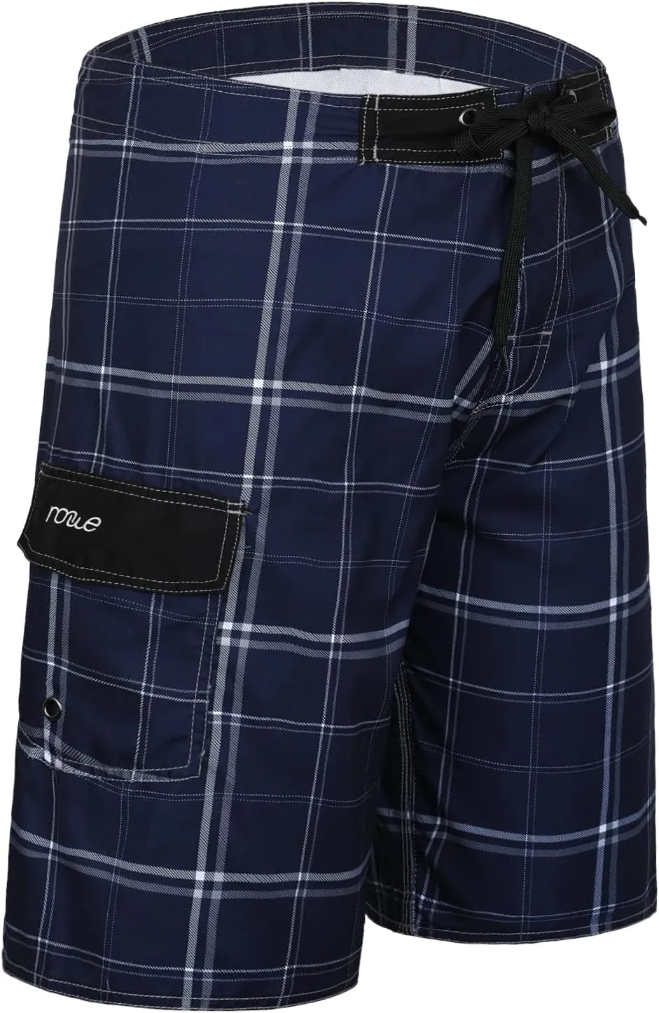 Nonwe Men's Solid Lightweight Beach Shorts Half Pants with Lining