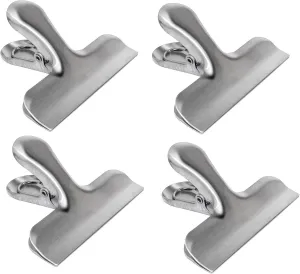 Norpro 168 Stainless Steel Bag Clips, 4-Piece