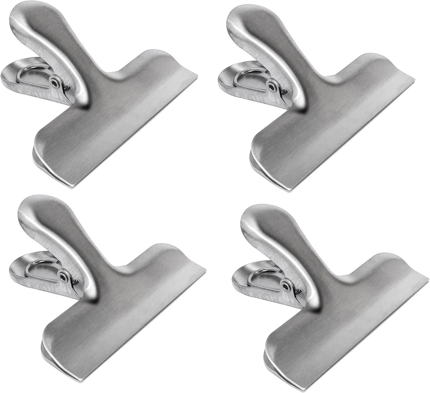 Norpro 168 Stainless Steel Bag Clips, 4-Piece