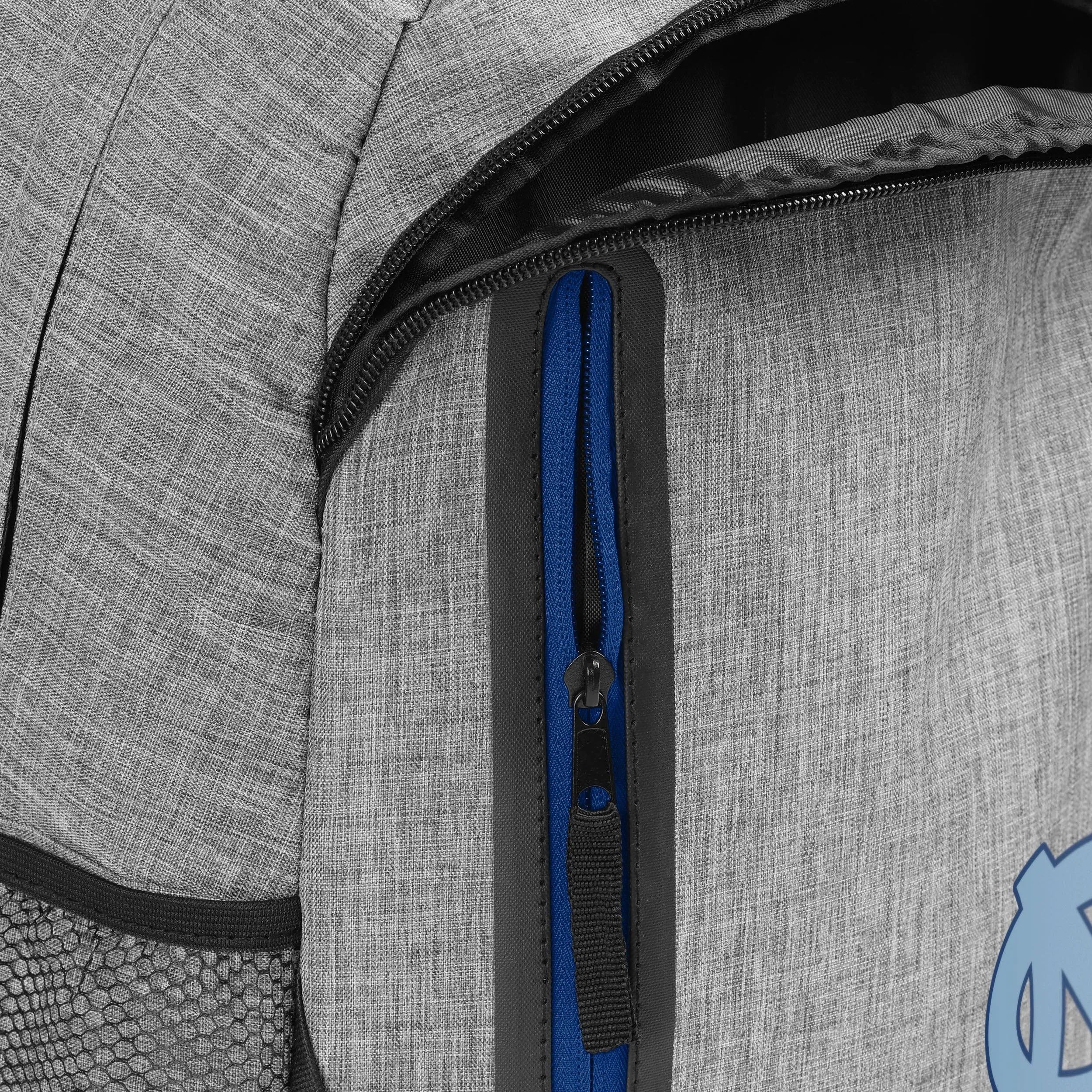 North Carolina Tar Heels Heather Grey Bold Color Backpack