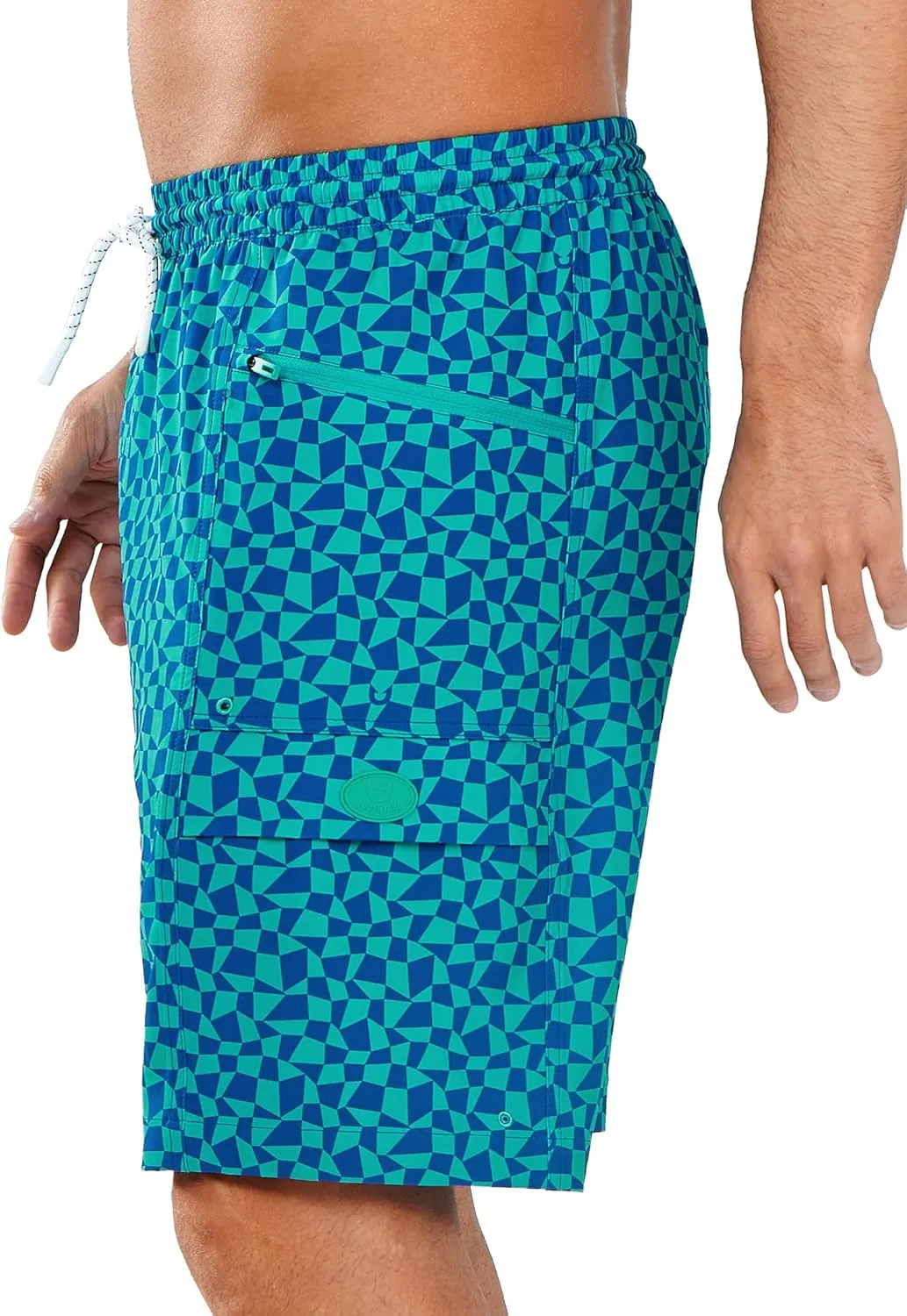NORTHYARD Men's 9" Board Shorts with 4 Pockets Beach Shorts Swim Trunks Swimwear for Men Bathing Suit