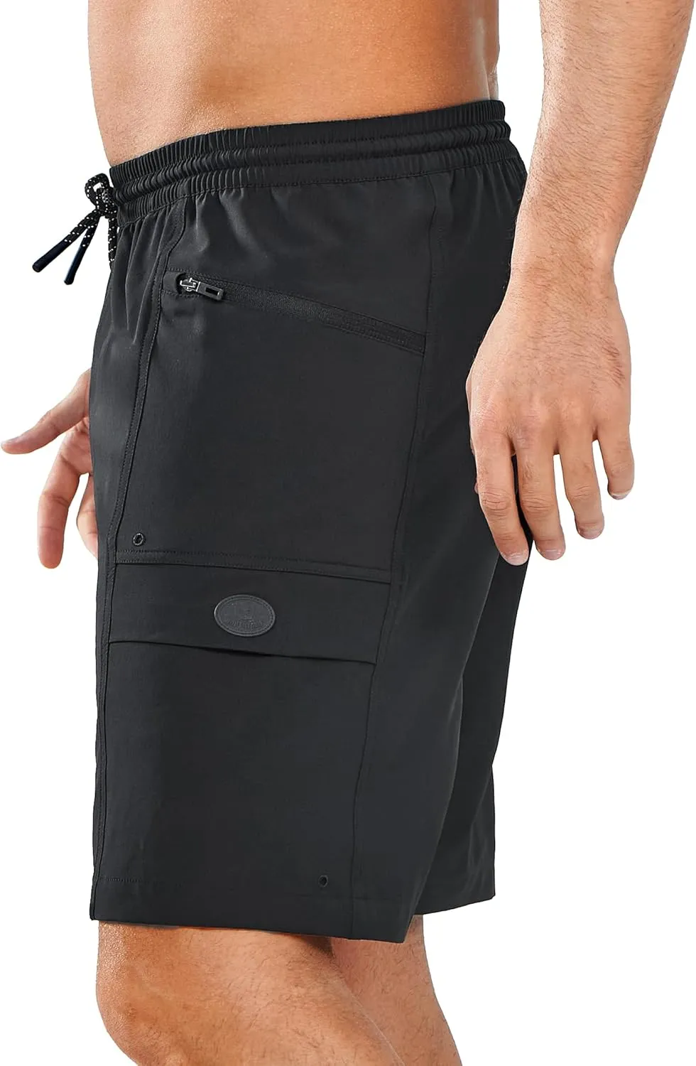 NORTHYARD Men's 9" Board Shorts with 4 Pockets Swim Trunks Swimwear for Men Bathing Suit - No Mesh Liner