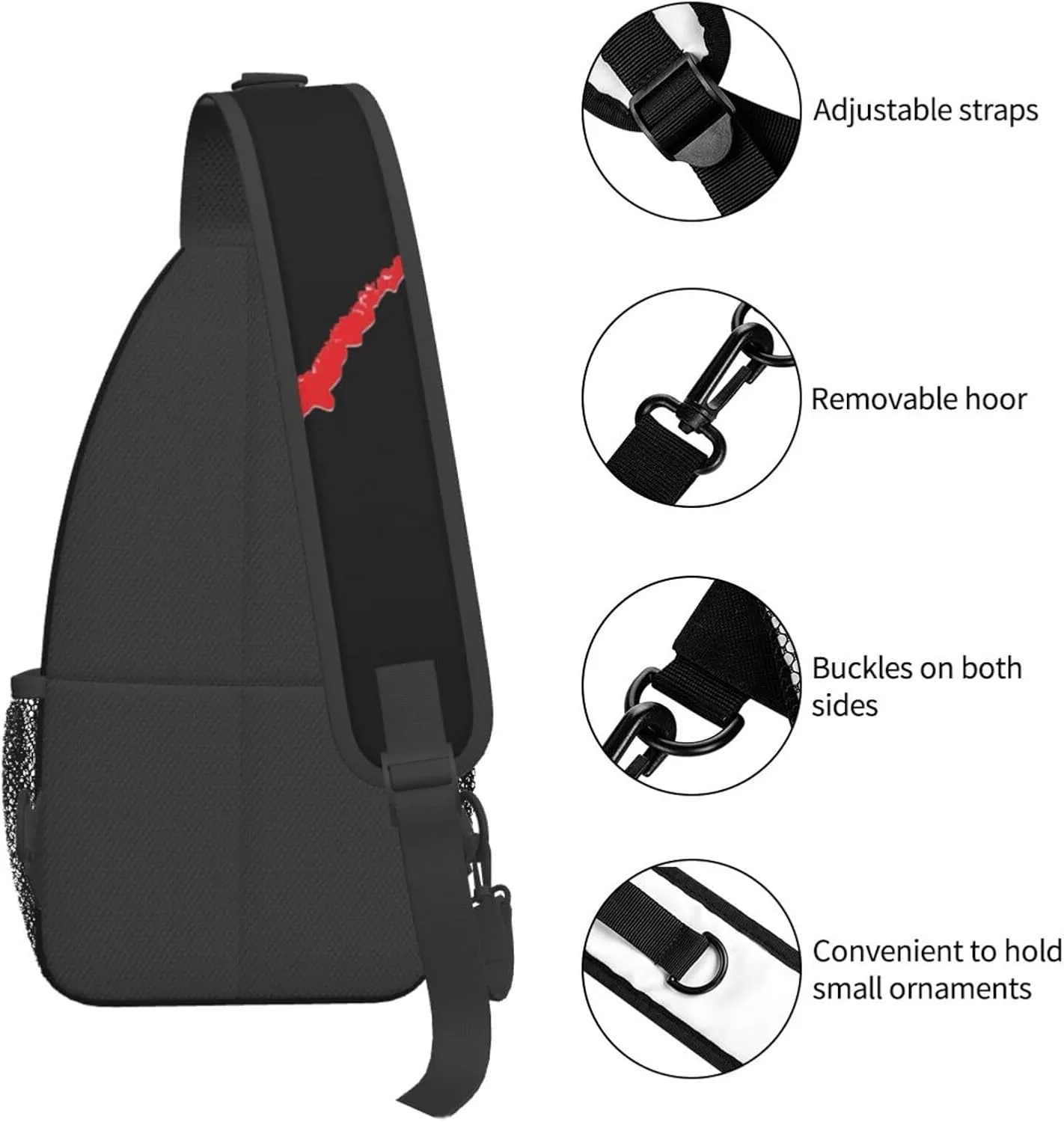 Norway Crossbody Bag Norway Flag Shoulder Bag Backpack Norwegian Sling Bag Norway Norwegian Chest Casual Daypack Bag