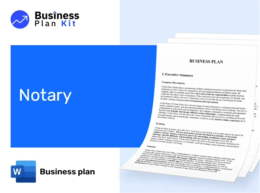 Notary Business Plan Example