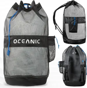 Oceanic Scuba Snorkel Bag, XL Mesh Dive Bag Backpack, Lightweight, Quick-Dry, Padded Straps, Internal Pocket, Ideal for Snorkeling, Beach Gear & Outdoor Sports