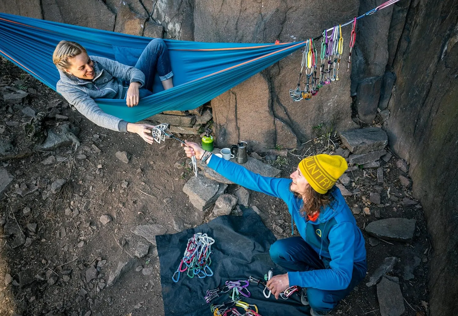 Offset Zero Friends Rock Climbing Cams - Lightweight, Active Protection for Trad & Alpine Climbing