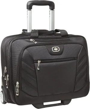 Ogio Lucin Wheeled Laptop Briefcase (Black)