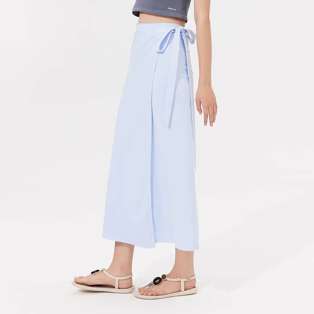 OHRAIN Women's UPF 50  Cover Up Beach Sun Protection Dress Lightweight Long Skirts YLD3M134