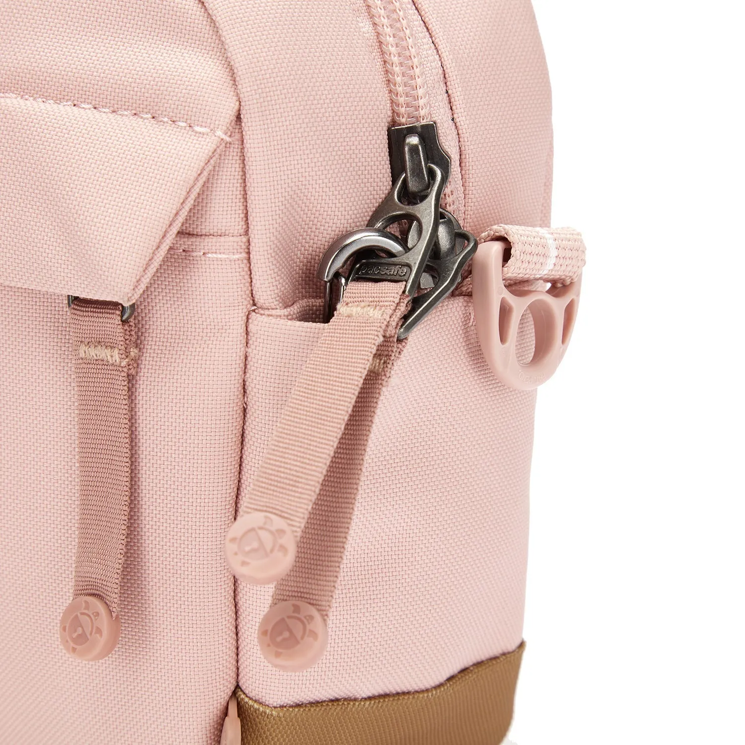 Pacsafe Go Anti-Theft Crossbody Bag (Sunset Pink)