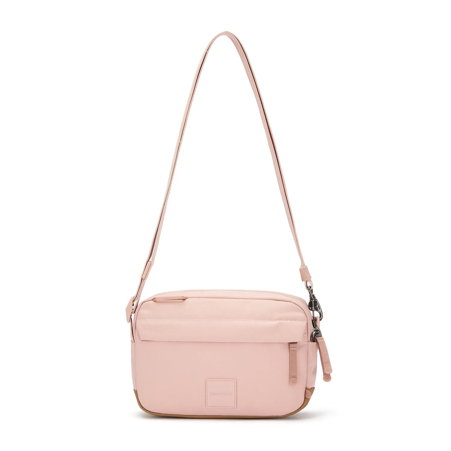 Pacsafe Go Anti-Theft Crossbody Bag (Sunset Pink)