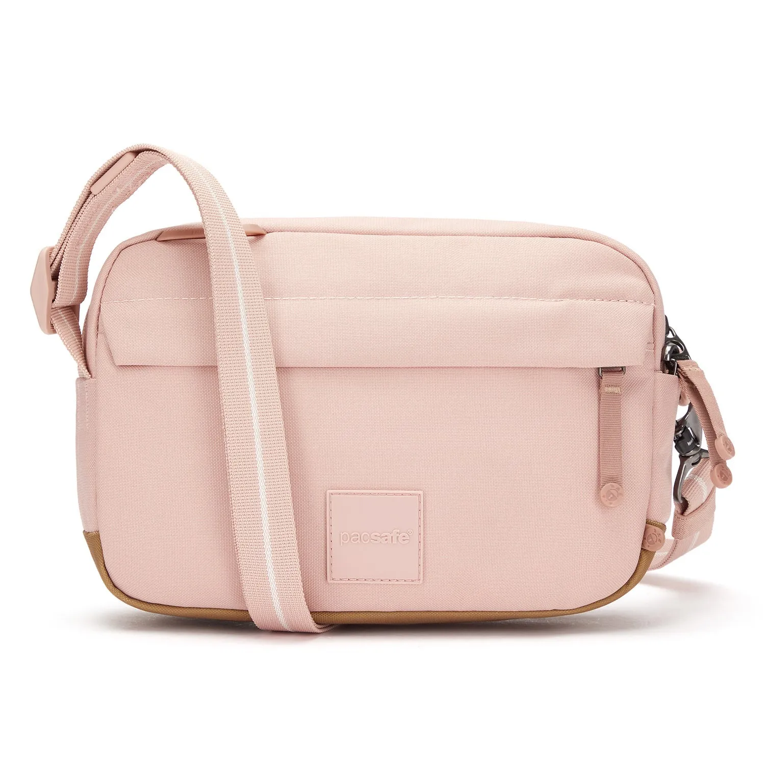 Pacsafe Go Anti-Theft Crossbody Bag (Sunset Pink)