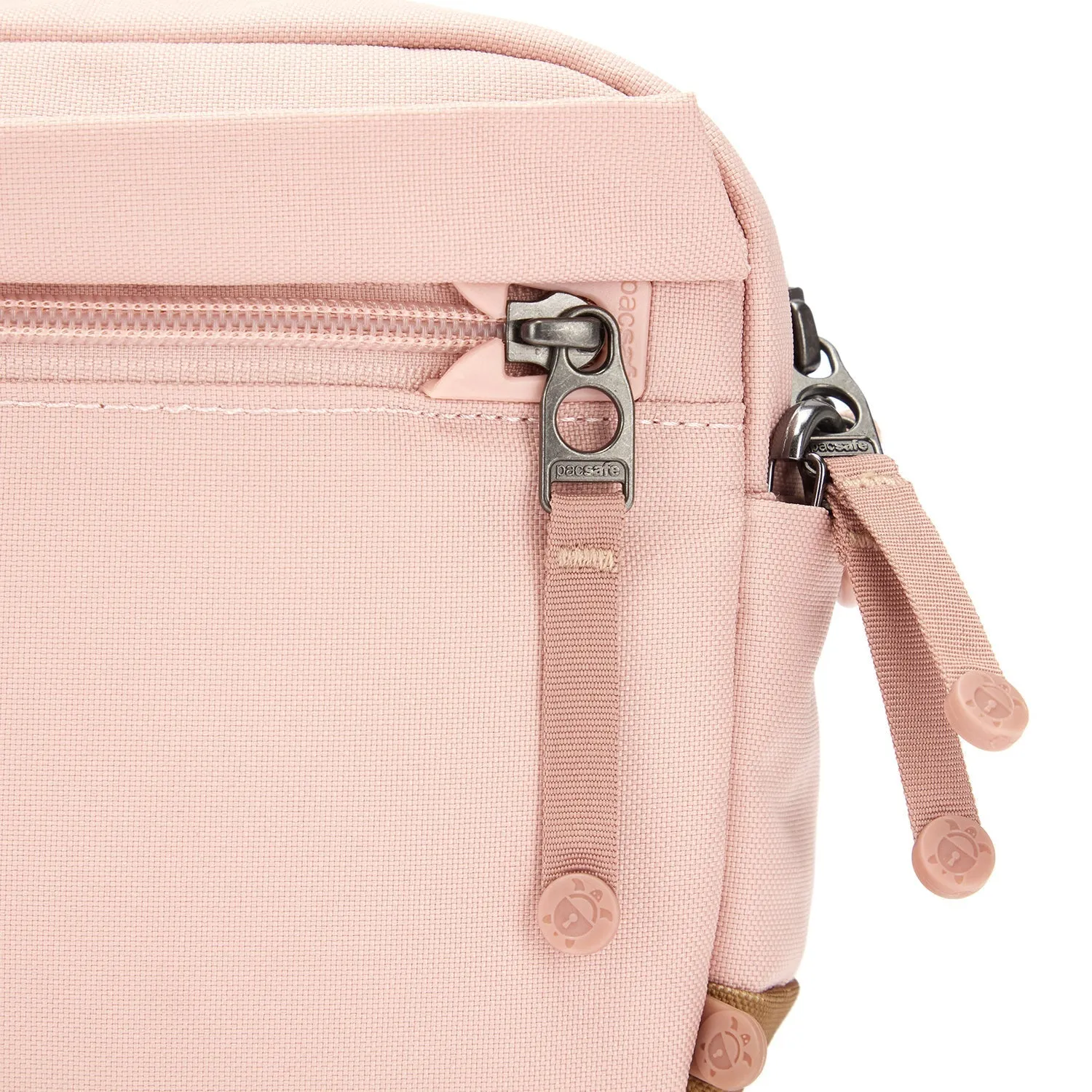 Pacsafe Go Anti-Theft Crossbody Bag (Sunset Pink)