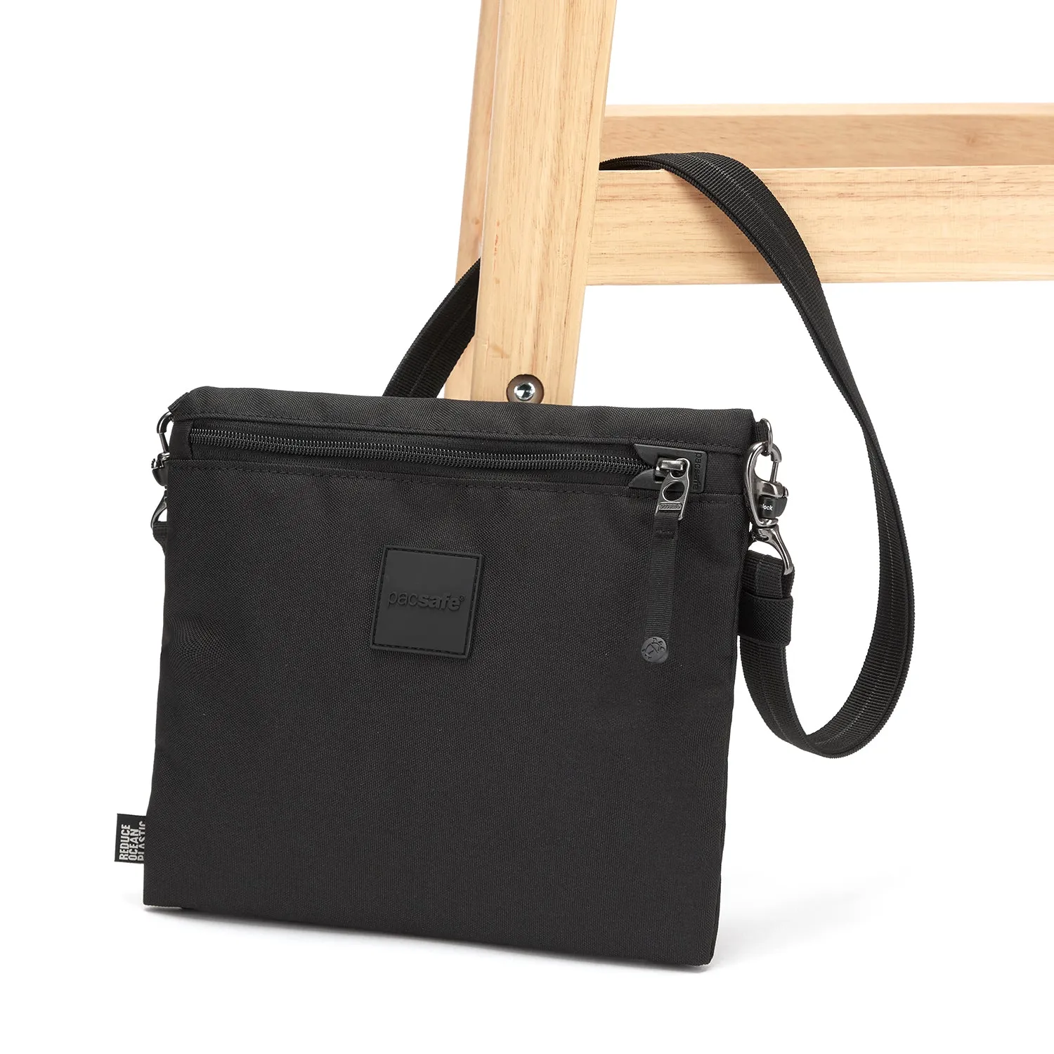 Pacsafe Go Anti-Theft Crossbody Pouch (Black)