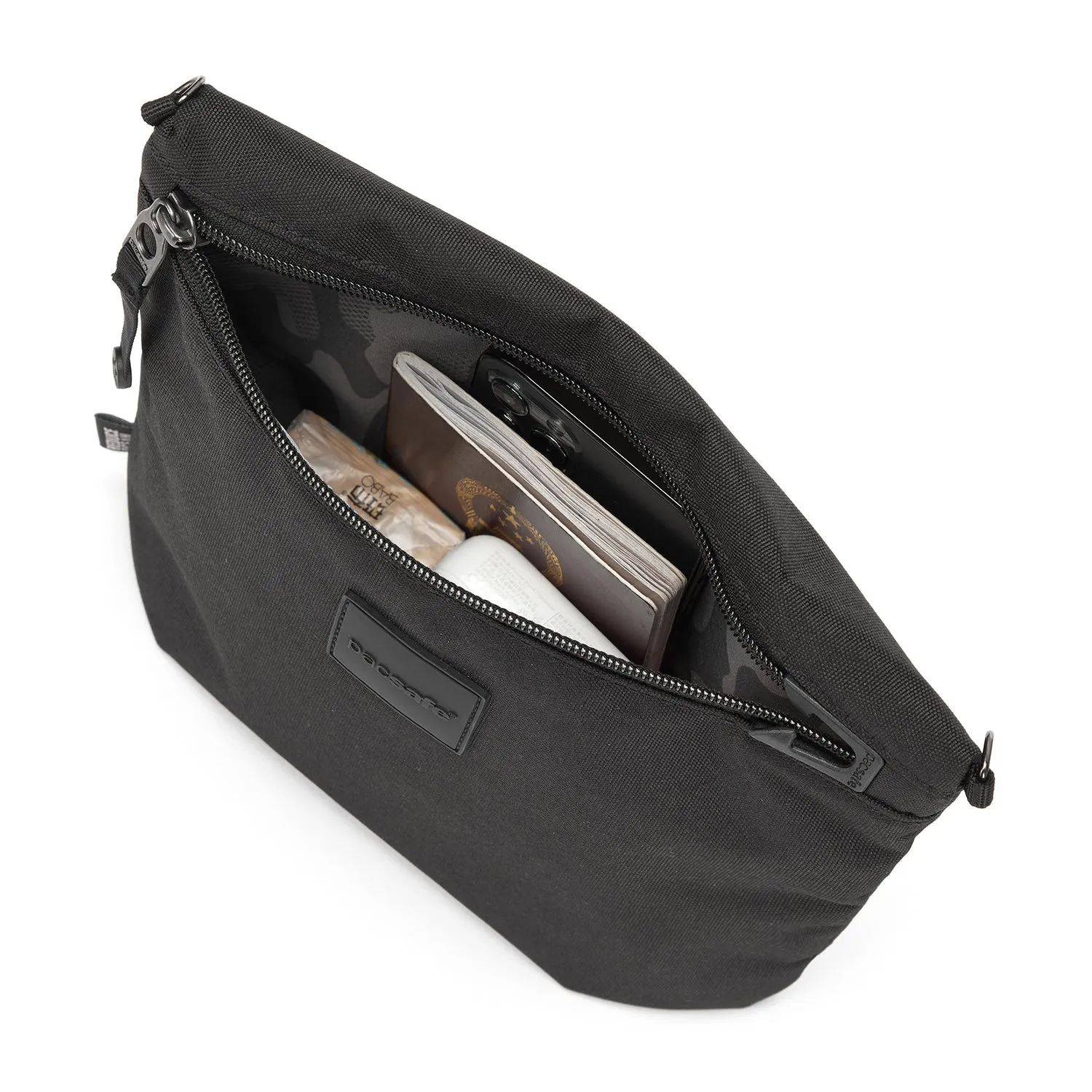 Pacsafe Go Anti-Theft Crossbody Pouch (Black)