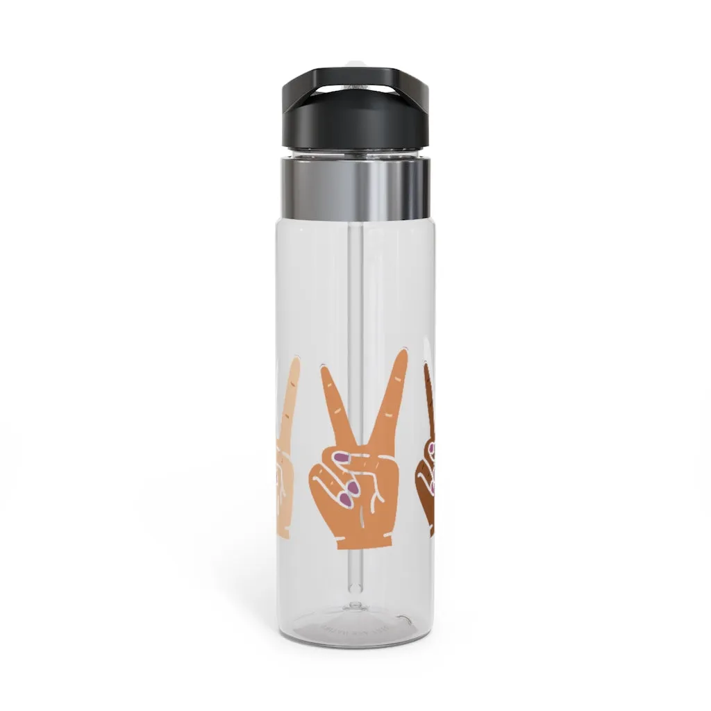 Peace ✌🏽 20oz Drinking Bottle