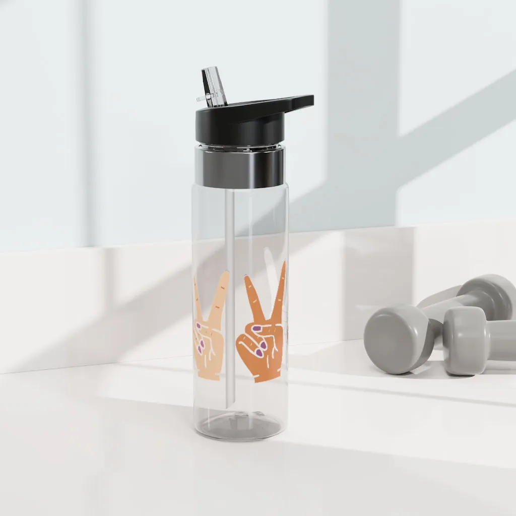 Peace ✌🏽 20oz Drinking Bottle