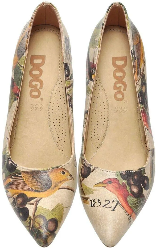 Personalize Your Life Women Fashion - Dogoletto Printed Heels - Vegan, Environmentally Friendly, Handmade - Breathable Design