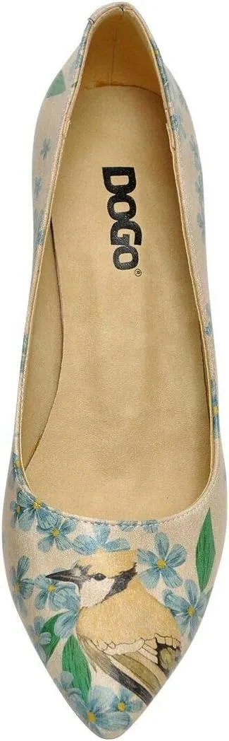 Personalize Your Life Women Fashion - Dogoletto Printed Heels - Vegan, Environmentally Friendly, Handmade - Breathable Design