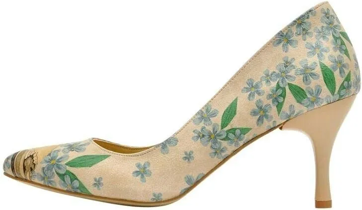 Personalize Your Life Women Fashion - Dogoletto Printed Heels - Vegan, Environmentally Friendly, Handmade - Breathable Design