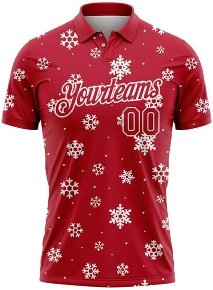 Personalized Name,Custom Jersey, Polo Sport, Black Hot Pink 3D Pattern Design Billiards Performance Polo