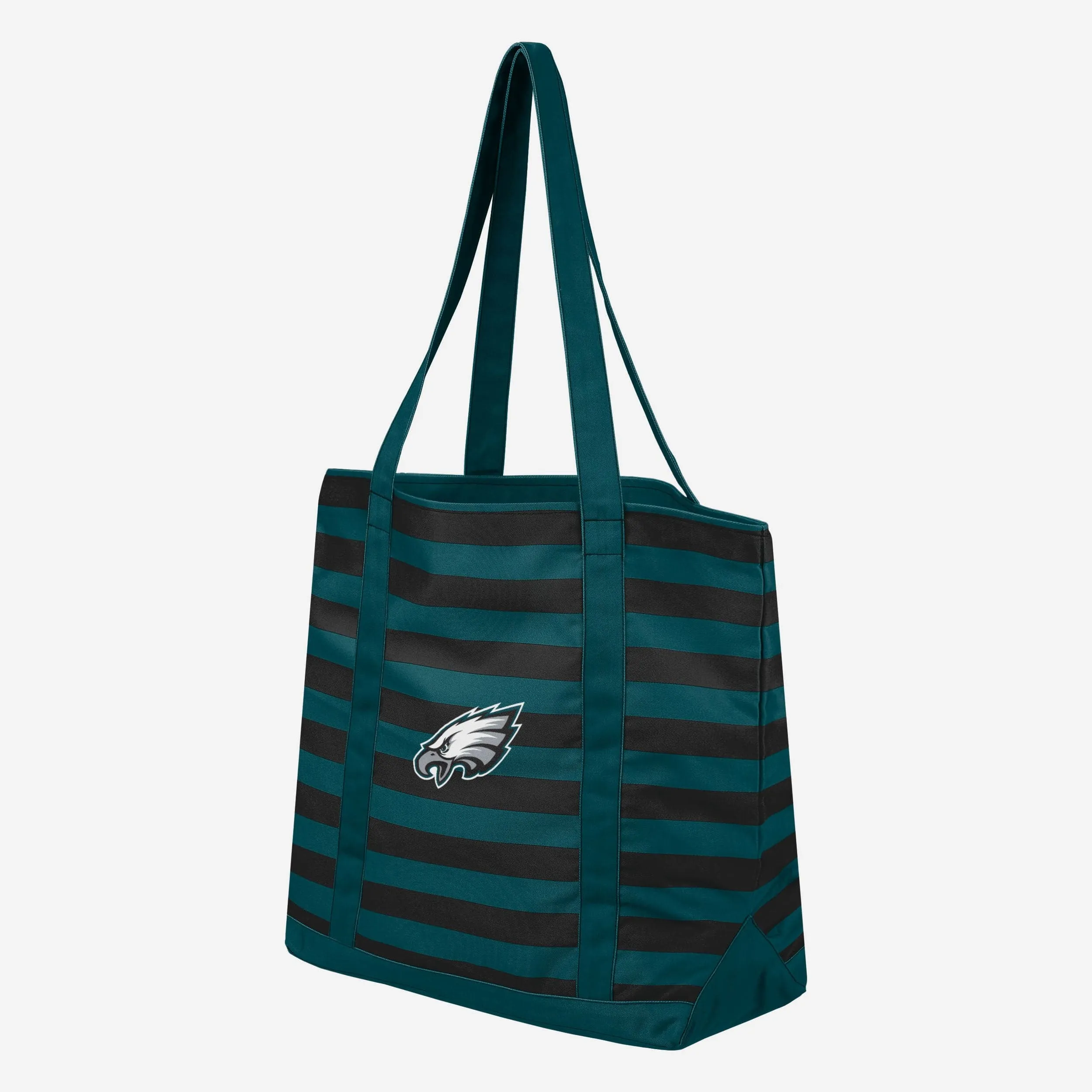 Philadelphia Eagles Team Stripe Canvas Tote Bag