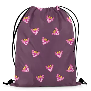 Pink Panther Pattern DRAWSTRING BAG