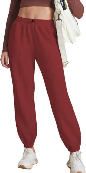 PINSPARK Womens Sweatpants Casual Athletic Workout Pants Stretch Soft Lounge Pants with Pockets