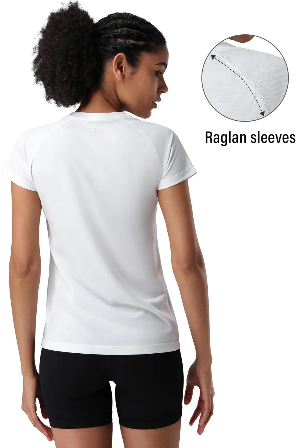 Pioneer Camp Women's Moisture Wicking T-Shirt Short Sleeve Quick Dry Shirts Gym Workout Athletic Running Tops Crew Neck Tees