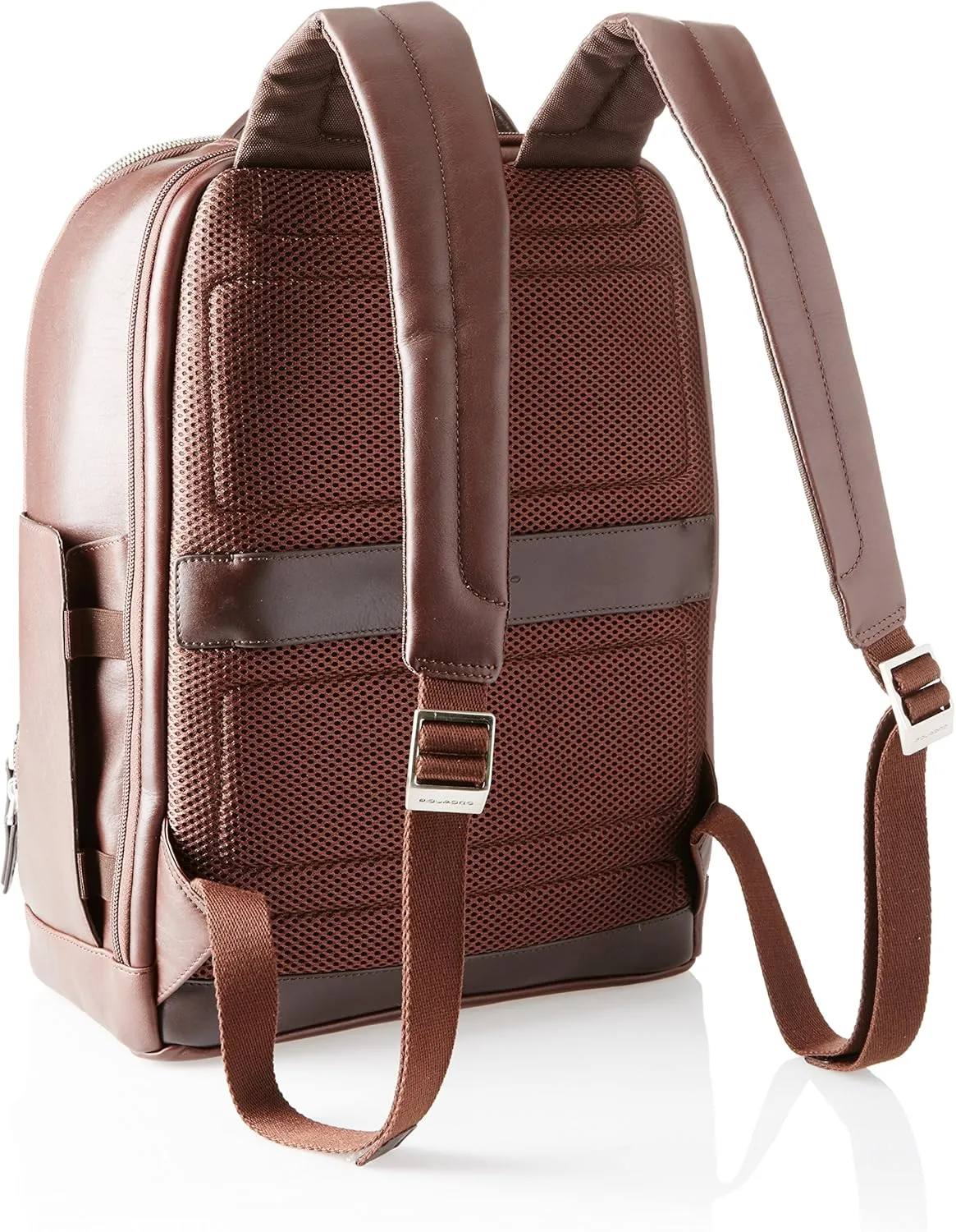 Piquadro Men's Rucksack, Dark Brown, 16x40x30 cm (W x H x L)