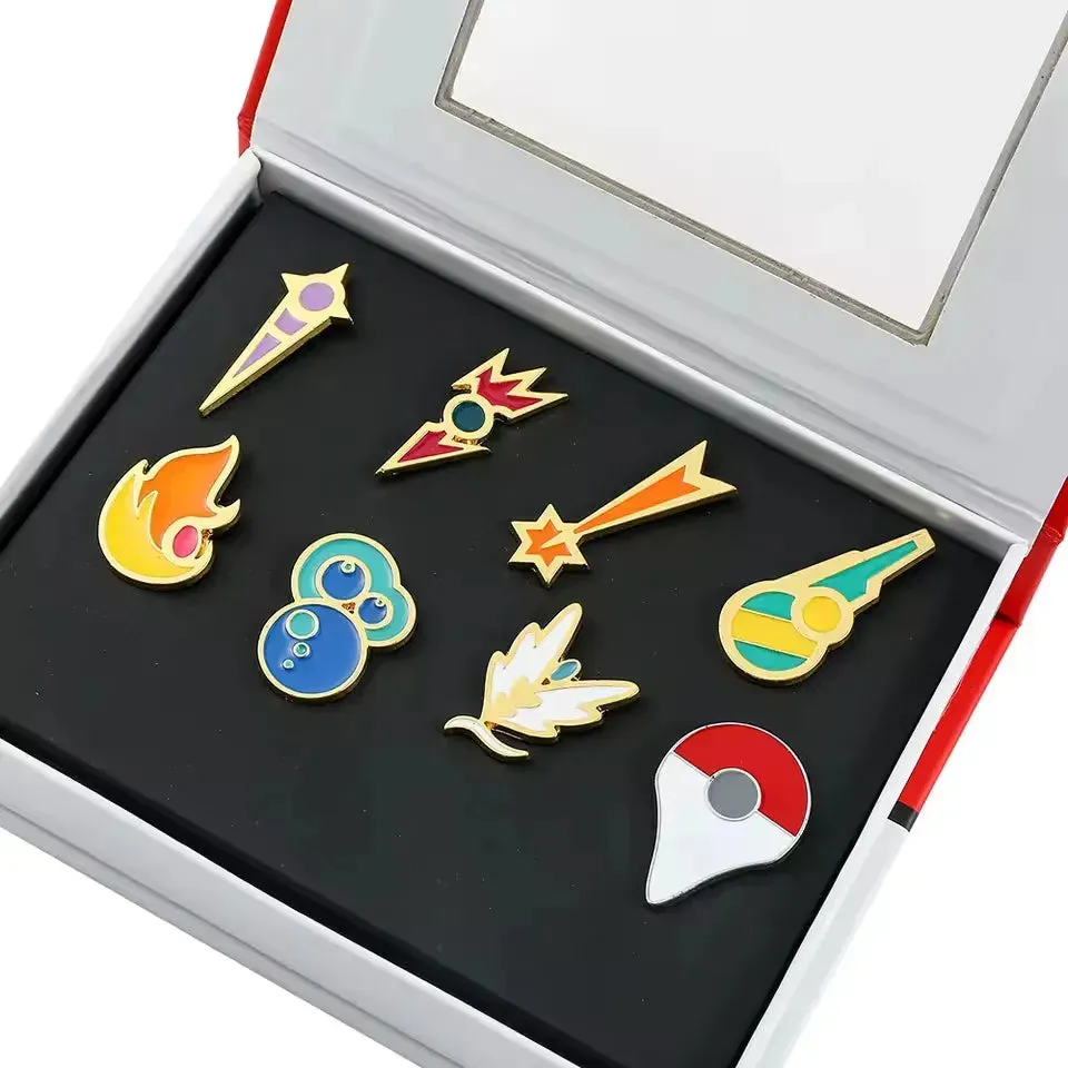 Pokemon Gym Badges Box Set