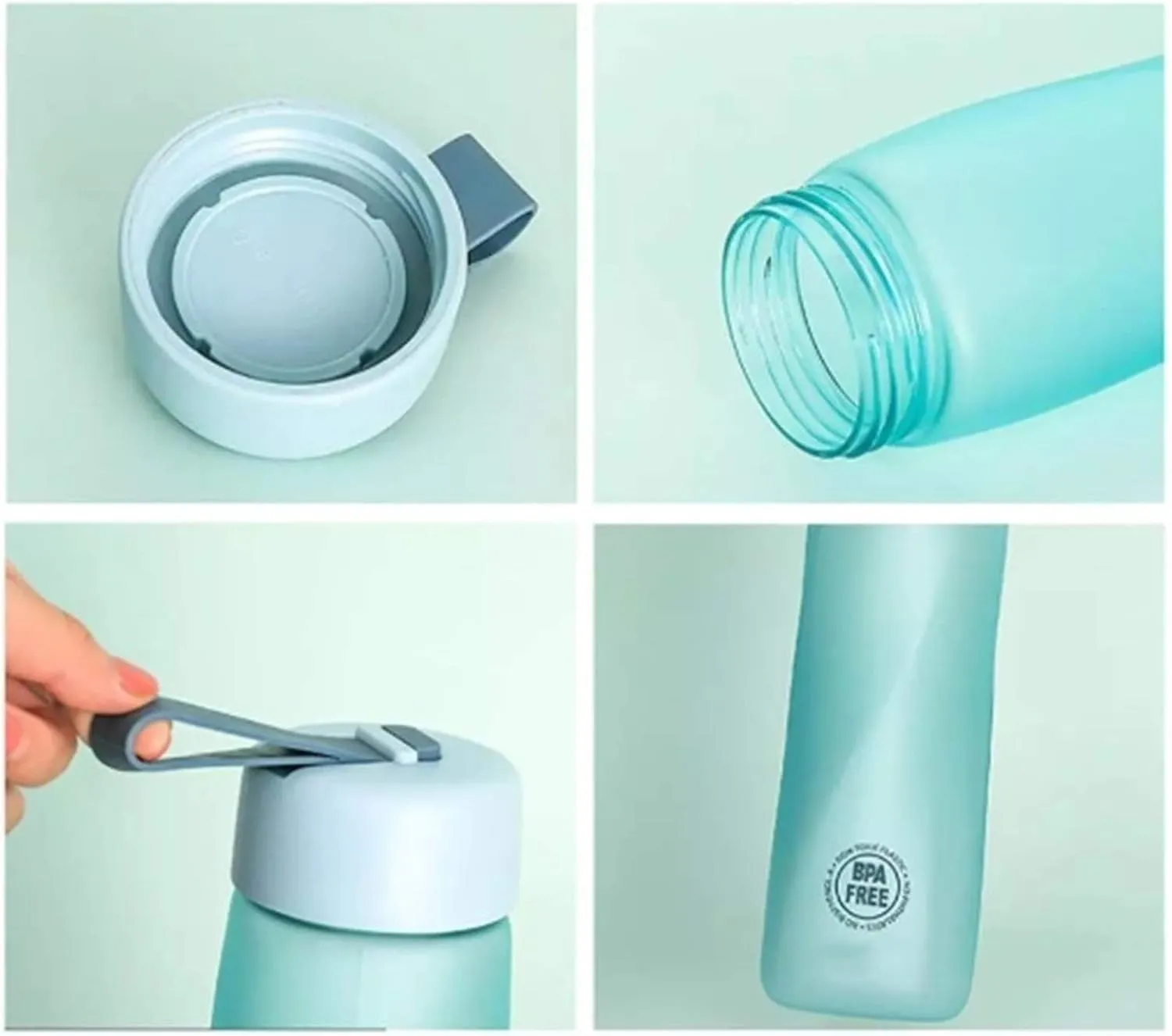 Portable Portable Travel Water Cup Cycling Fitness Water Bottle Outdoor Sports Water Cup Creative Twisted Plastic Cup