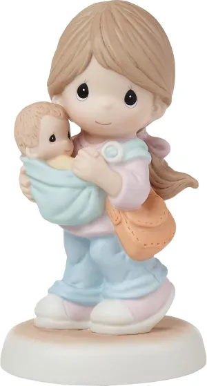 Precious Moment 222016 You’re Always Close to My Heart Porcelain Figurine