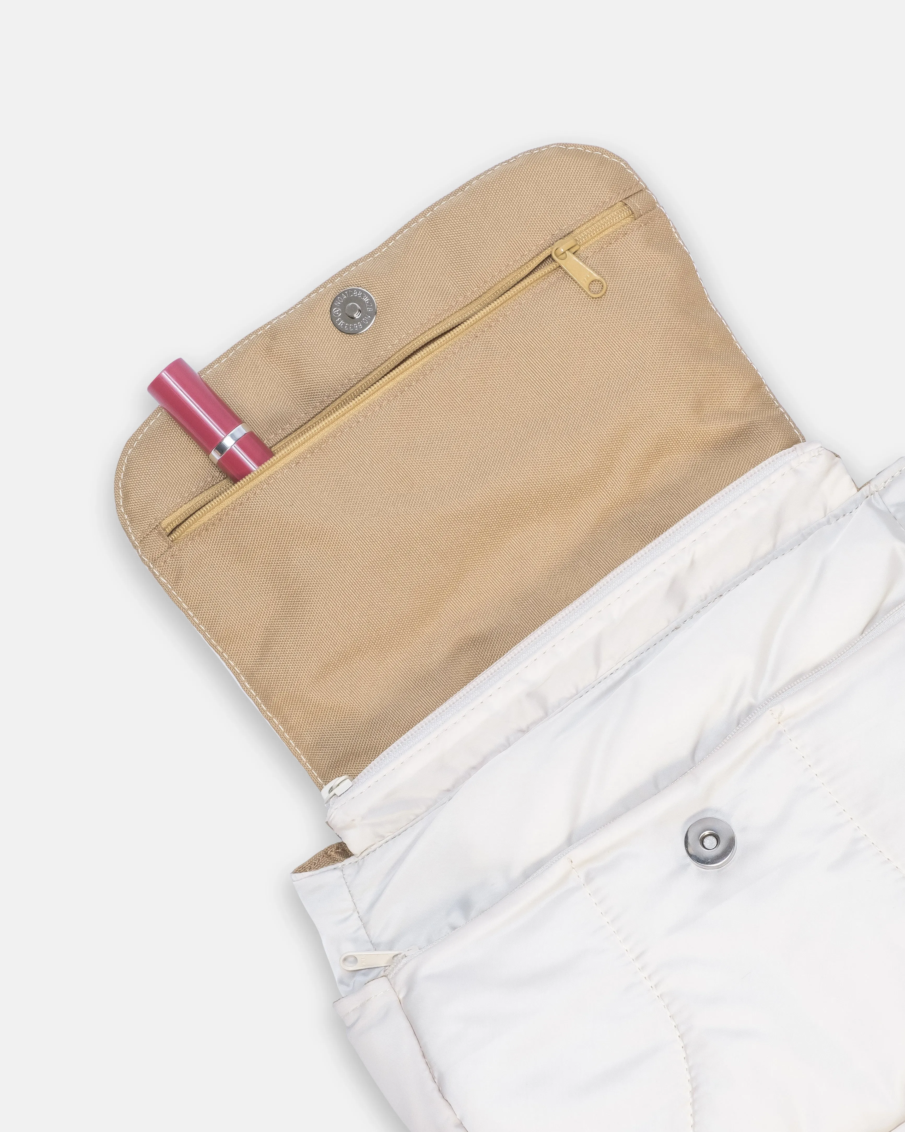 Puffies Butter Cream Multi-Carry Crossbody Bag