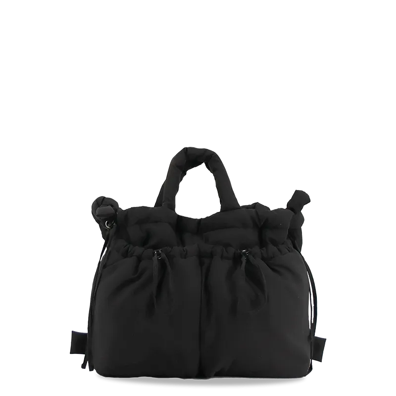 Puffy Tote in Black