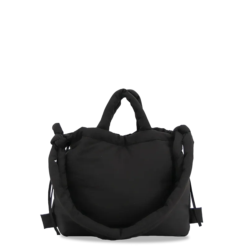 Puffy Tote in Black