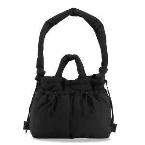 Puffy Tote in Black