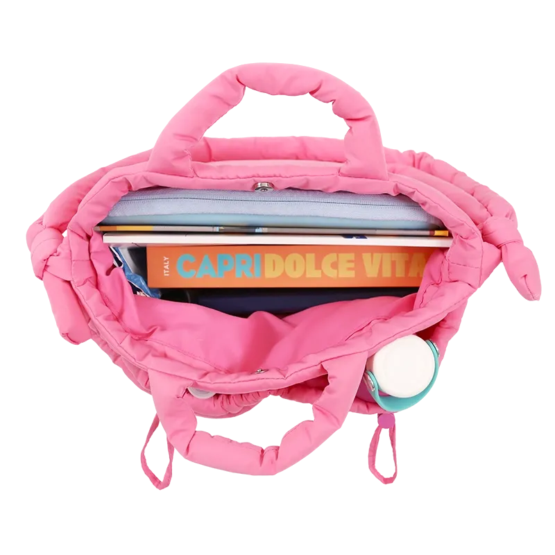 Puffy Tote in Pink