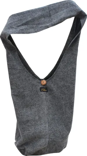 RaanPahMuang Brand Stonewash Cotton Renaissance Large Yaam Shoulder Sling Bag Tall