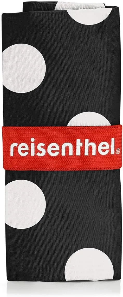 reisenthel mini maxi shopper dots white - foldable shopping bag with attractive design