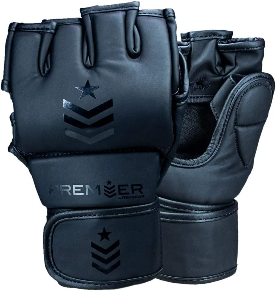 Revgear Premier MMA Grappling Gloves | Multi-Purpose, MMA, Kickboxing, Martial Arts and Boxing | Comfortable and Durable