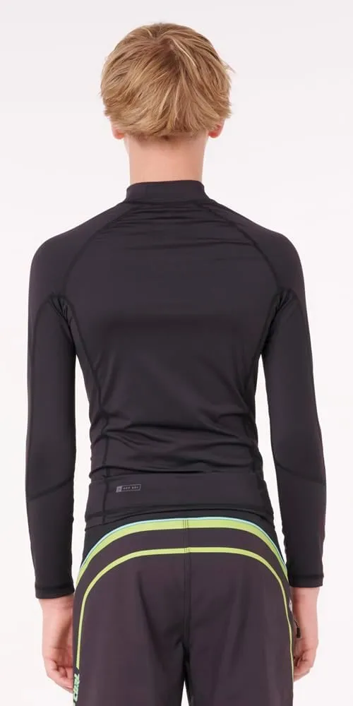 Rip Curl UPF 50  Sun Protection Long Sleeve Rashguard Swim Surf Shirt for Boys & Girls