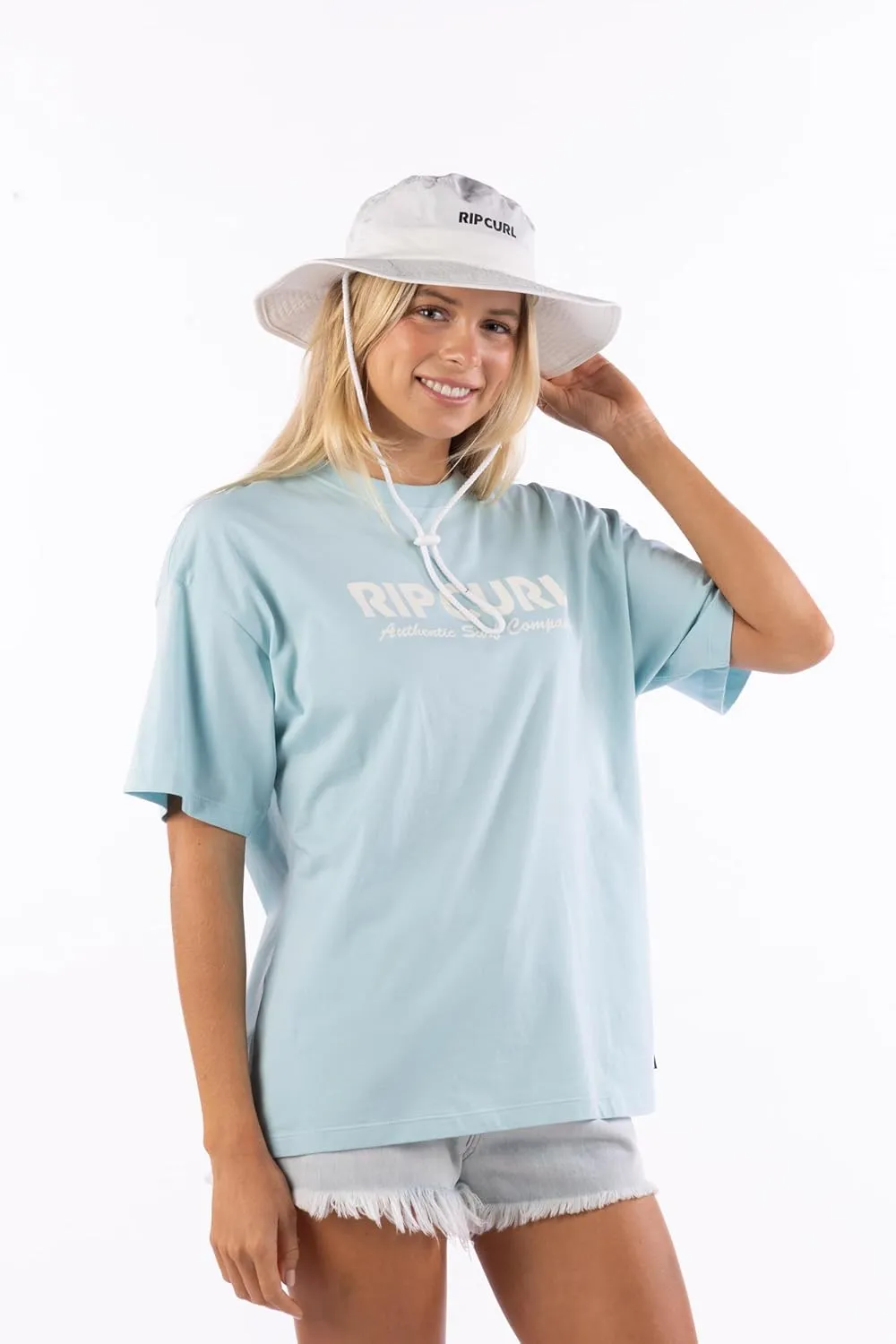 Rip Curl Women's Boonie Bucket Hat with UPF 50  Sun Lightweight, Breathable, Adjustable Uv Protection for Outdoor Activities