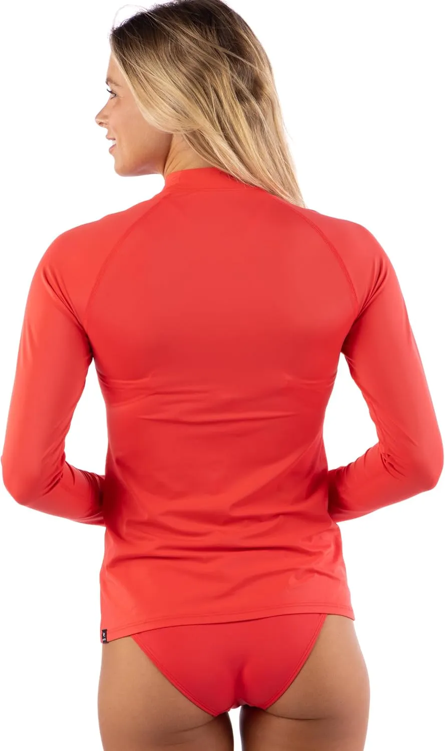 Rip Curl Women's UPF 50  Sun Protection, Long Sleeve Rashguard-Quick Dry, Moisture Wicking Swim Shirt